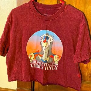 Lion King crop top.